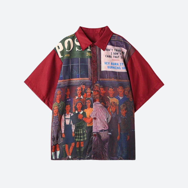 Vintage Lehrer &amp; Schüler Shirt