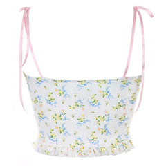 Y2K Blumen Tank Top