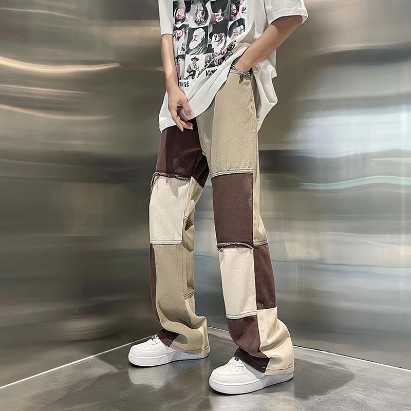 Y2K Patchwork Pants