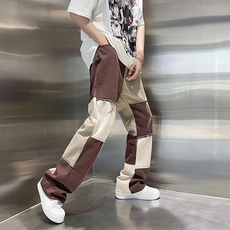 Y2K Patchwork Pants