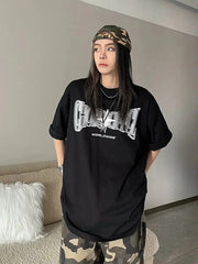 Y2K Shiny Star Weltweites T-Shirt