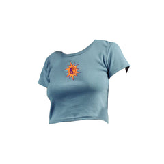 Geripptes Ying-Yang-T-Shirt