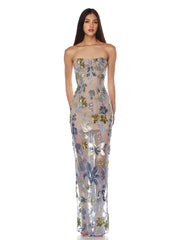 Sequin Flower Fairy Dress